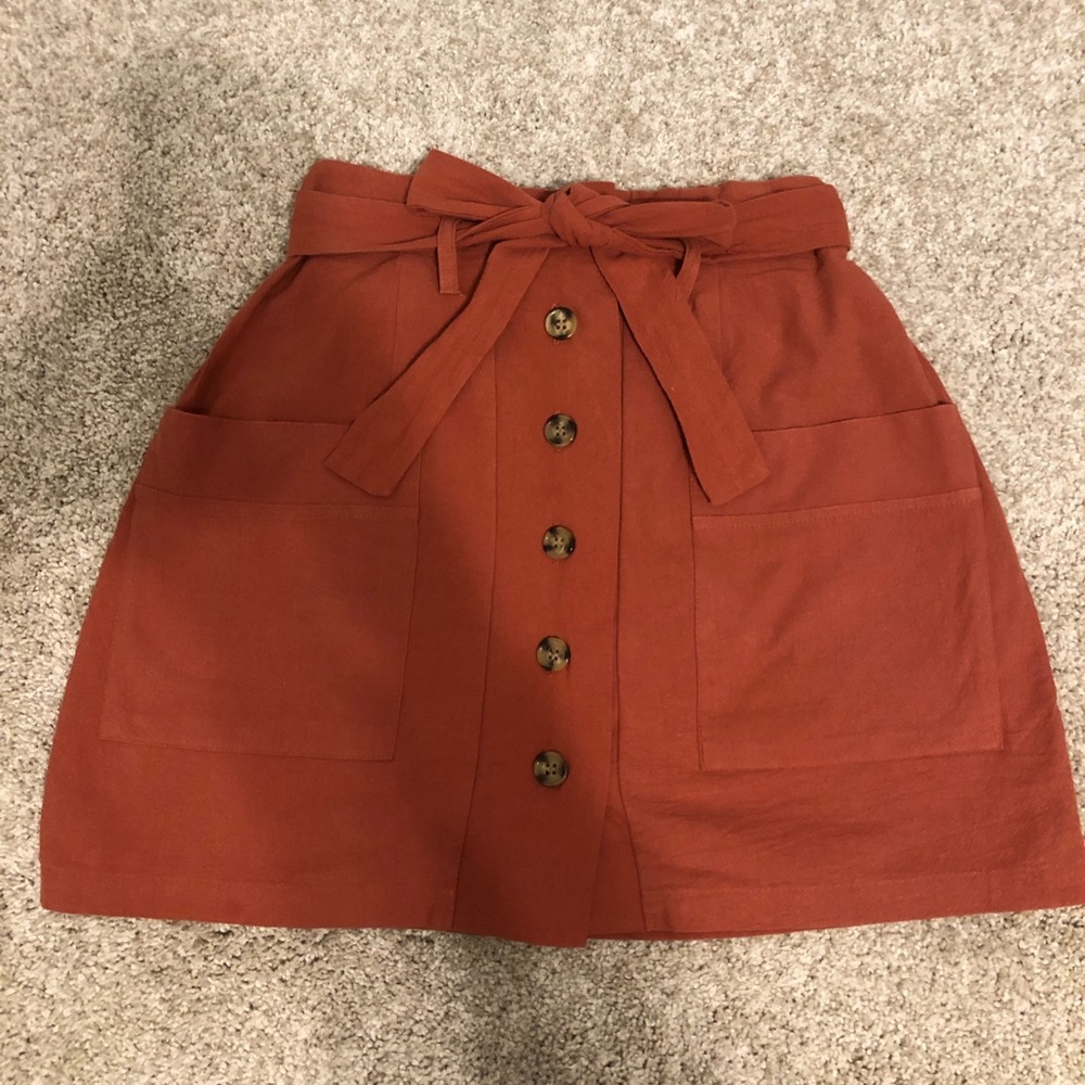 Button Down Skirt